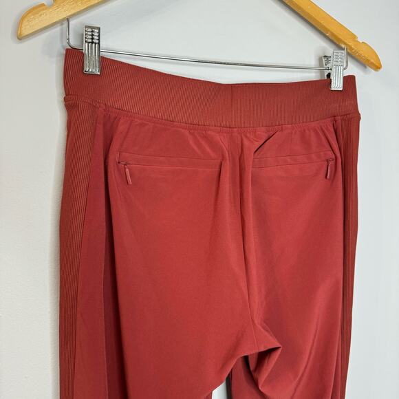 Athleta Brooklyn Ankle Pant Cinnamon Red Lightweight Travel Casual SZ 0 - Picture 7 of 11